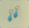 Turquoise and Sterling silver Earrings - Click for a larger picture