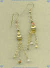 Crazylace agate and 14K/Gold fill Earrings - Click for a larger picture