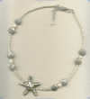 Hill Tribe Silver (95%), Sterling Silver and Freshwater Pearls Necklace - Click for a larger picture