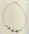 14K/Gold Fill and Turquoise Necklace - Click for a larger picture