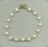 14K/Gold Fill, Blue Topaz and Freshwater Pearls Bracelet - Click for a larger picture