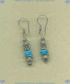 Turquoise and Sterling silver Earrings - Click for a larger picture