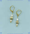 Freshwater pearls and 14K/Gold fill Earrings - Click for a larger picture