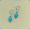 Turquoise and Sterling silver Earrings - Click for a larger picture