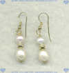 Freshwater pearls and 14K Gold fill Earrings - Click for a larger picture