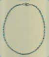 Turquoise and Sterling silver Necklace - Click for a larger picture