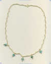 14K/Gold fill and Turquoise Necklace - Click for a larger picture