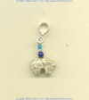 Fossil coral Zuni bear sterling silver leverback earrings with turquoise heishi and lapis lazuli gemstone accents.
- Click for a larger picture
