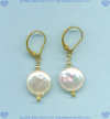Gold fill and Freshwater pearls Earrings - Click for a larger picture