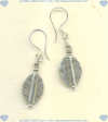 Hand crafted Thai Hill Tribe silver (95% silver) earrings. - Click for a larger picture